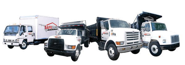 Safeguard Roofing Trucks